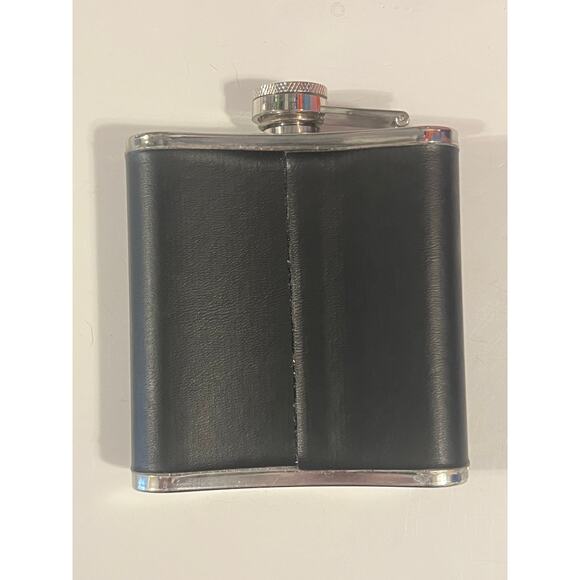 Elvis Presley 6oz Stainless Steel Hip Flask Vintage Portrait Black Silver - Picture 2 of 3
